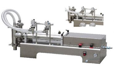 ikili başlıqlı pistonlu doldurucu maye