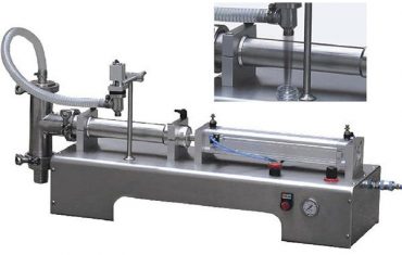 tək baş pistonlu doldurucu maye