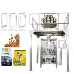 Ev heyvanları üçün yemək üçün doldurma möhürləyici qablaşdırma maşını formalaşdıran avtomatik şaquli çanta