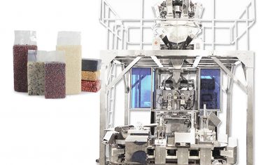 Taxıl üçün doldurma qablaşdırma maşını təşkil edən avtomatik kərpic tipli vakuum torbası