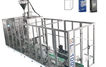 ZL100V Qəhvə tozu üçün doldurma möhürləyici qablaşdırma maşını formalaşdıran tək vakuum kameralı kərpic tipli çanta